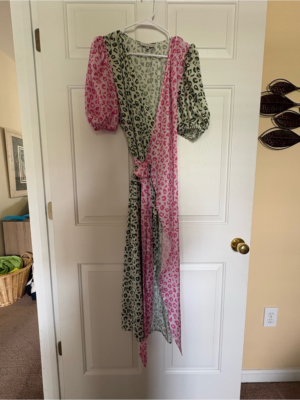 Leopard print wrap dress Never Fully Dressed size 6 - Picture 5 of 8